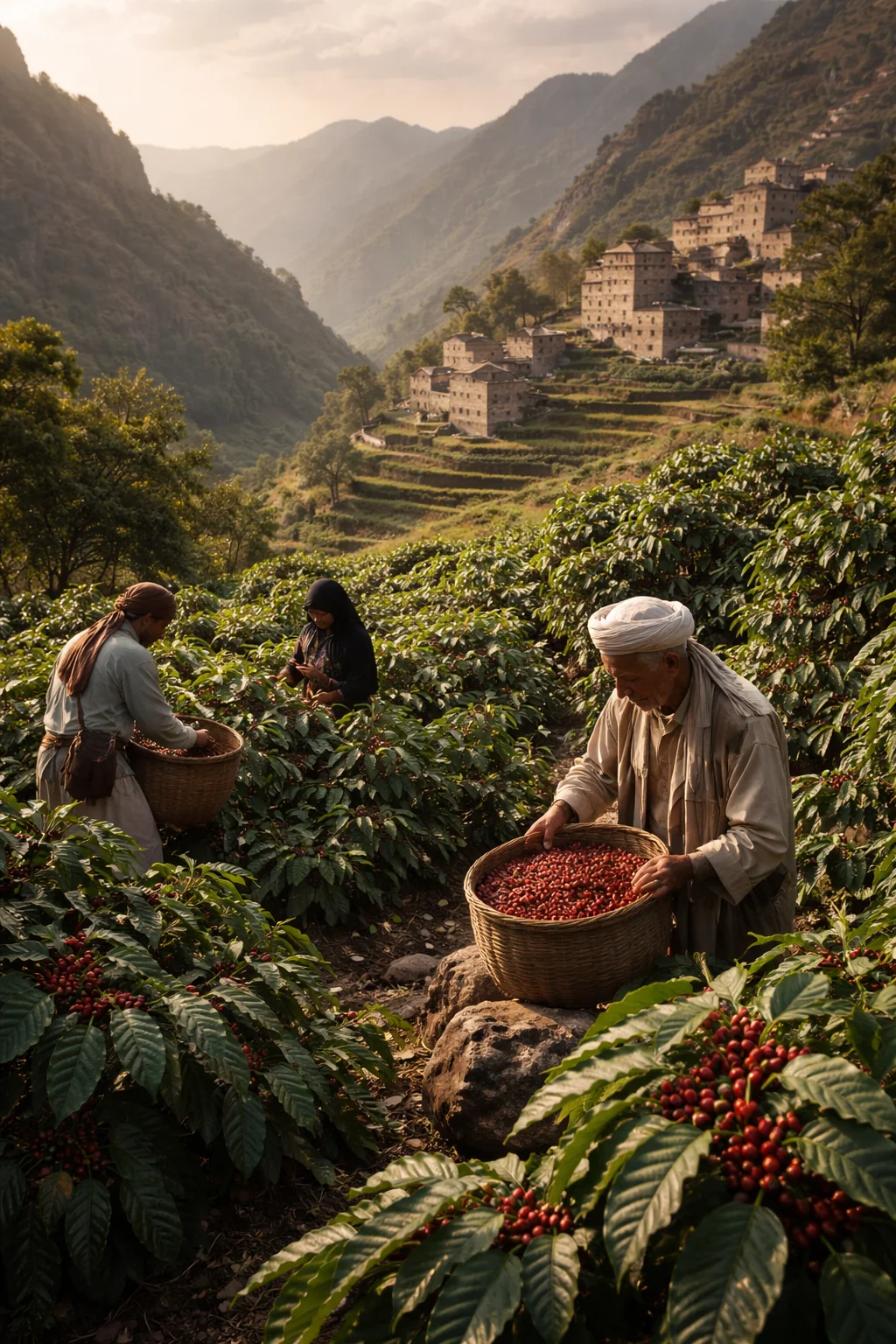 Historic port of Mocha and Yemeni coffee tradition